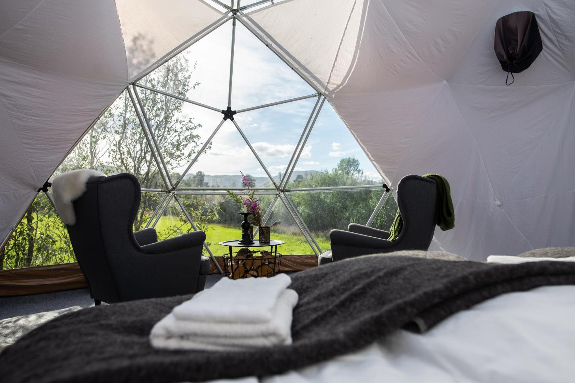 Aera - Glass Cabins Tromso Luaran gambar