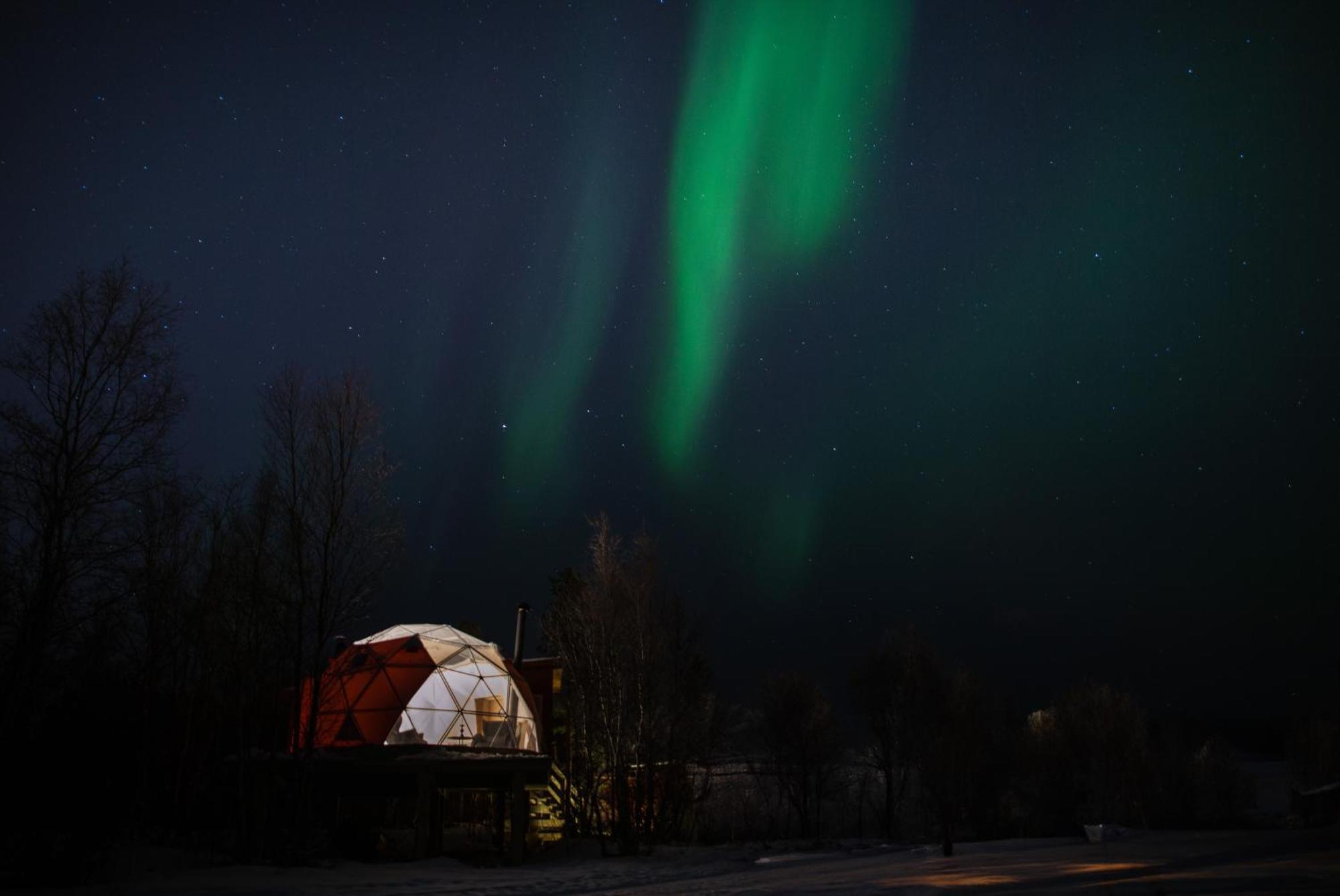 Aera - Glass Cabins Tromso Luaran gambar